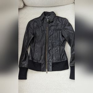 Mackage leather jacket
